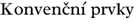 Konvenční prvky